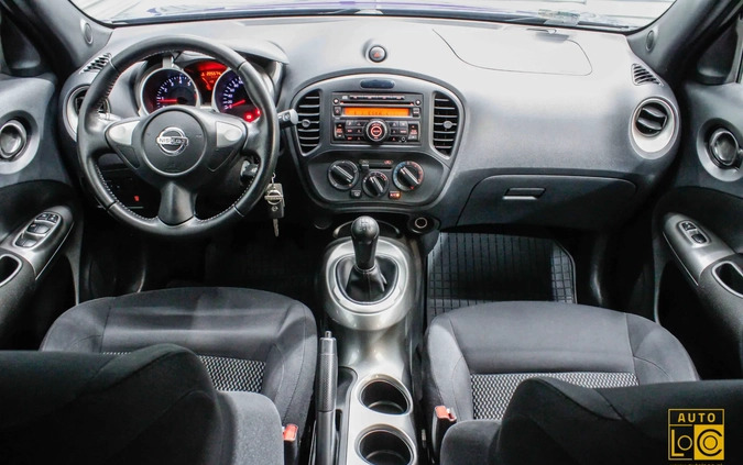 Nissan Juke cena 35555 przebieg: 206000, rok produkcji 2014 z Trzebiatów małe 254